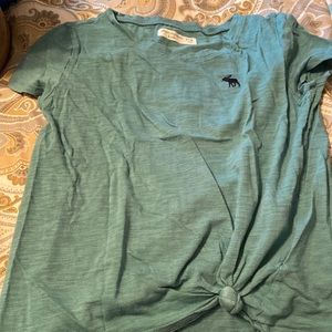 Girls teal tee